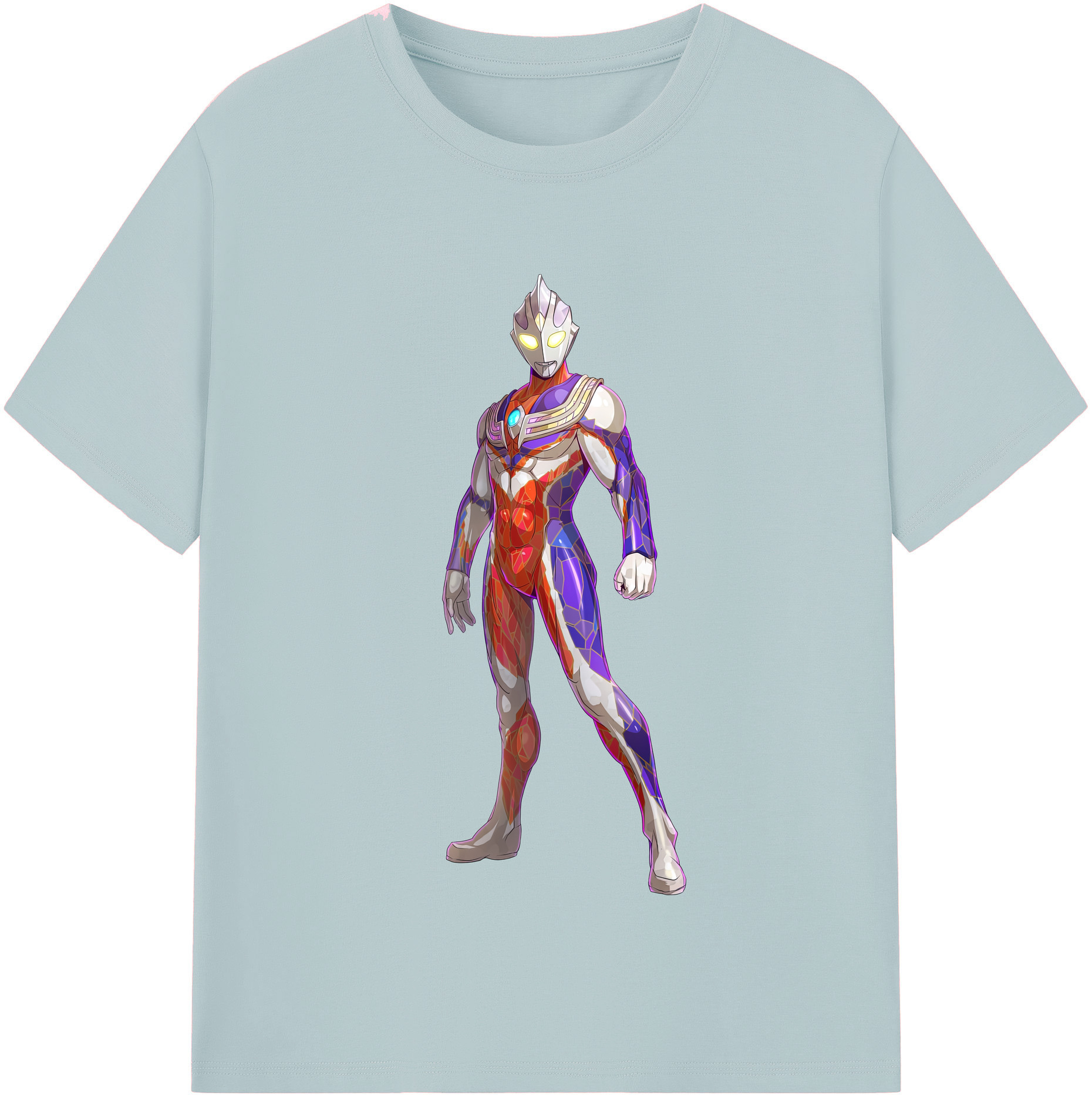 （画像用） ウルトラマン Ultraman 綿100％半袖Tシャツ（フロントプリント）